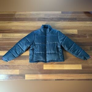 Topo Designs Black Puffer Insulated Wind Resistant Jacket Women’s Size XL